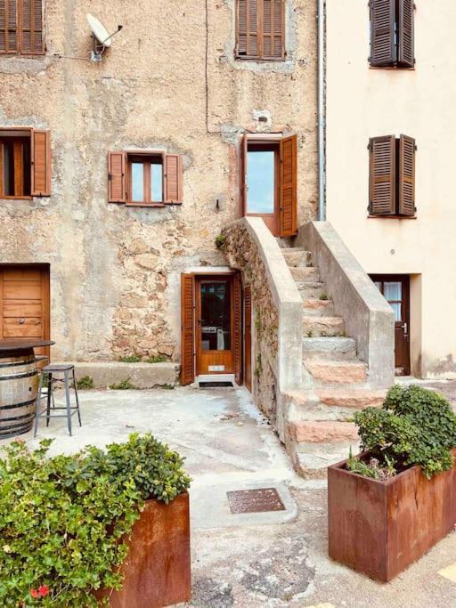 Charmant Petit Appartement Place De L Eglise Piana  Exteriér fotografie